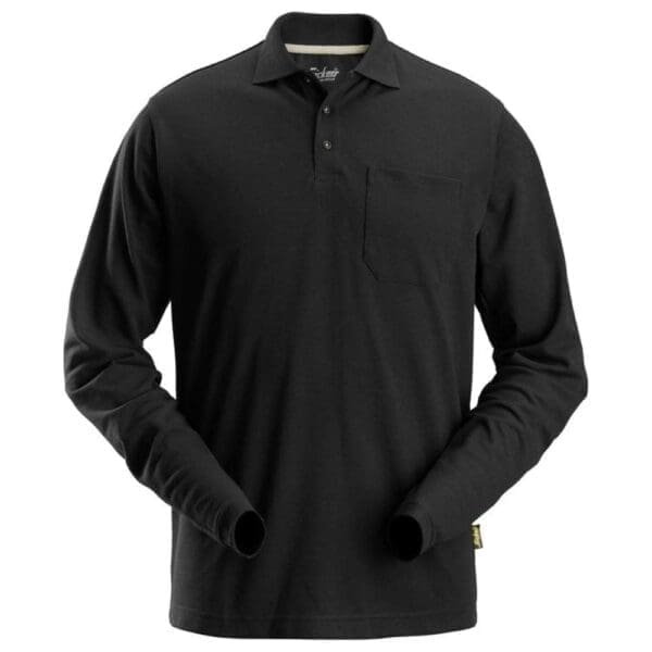 2608-Snickers-Long-Sleeve-Pique-Shirt-Black-1.jpg