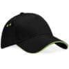 Beechfield B15C Ultimate 5 Panel Cap Sandwich Peak - Image 3