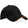 Beechfield B15C Ultimate 5 Panel Cap Sandwich Peak - Image 4