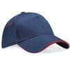 Beechfield B15C Ultimate 5 Panel Cap Sandwich Peak - Image 11
