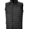 Result Black Compass Padded Softshell Gilet R238X