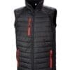 Result Black Compass Padded Softshell Gilet R238X - Image 3
