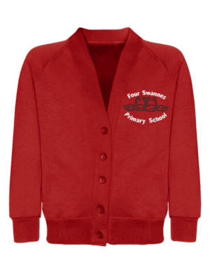 Four Swannes Cardigan (Including Logo)