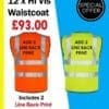Hi Vis Waistcoat HVW100 Pack Of 12