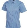 Uneek Ladies Oxford Short Sleeve Shirt UC704 - Image 3
