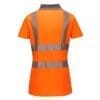 Portwest High Visibilty Ladies Pro Polo Shirt LW72 - Image 2