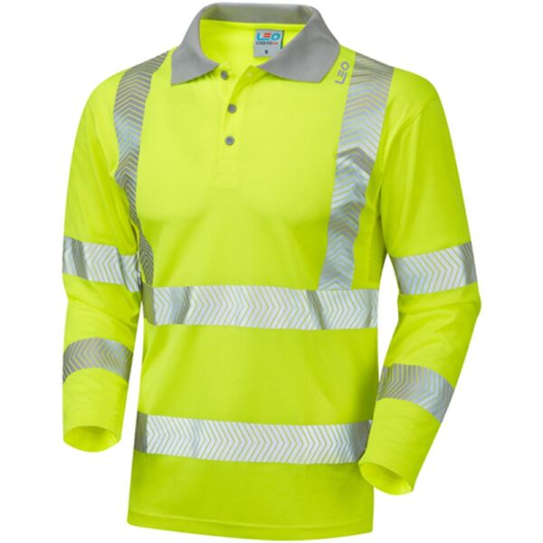Leo's Hi Vis Polo Shirt Image To Suit You Enfield Cheshunt