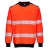 Portwest Hi-Vis Sweatshirt PW379 - Image 3