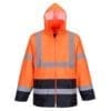 Portwest Hi Vis Classic Contrast Rain Jacket H443