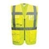 Portwest Madrid Hi-Vis Half Mesh Executive Vest C496 - Image 2