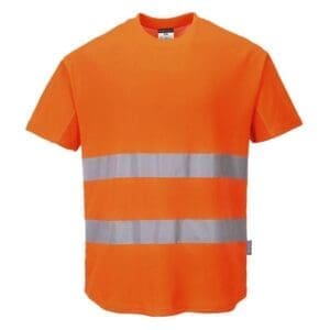 Hi-Vis T-shirts – Portwest -T-Shirt Image To Suit You With Embroidery & Printing Enfield Cheshunt