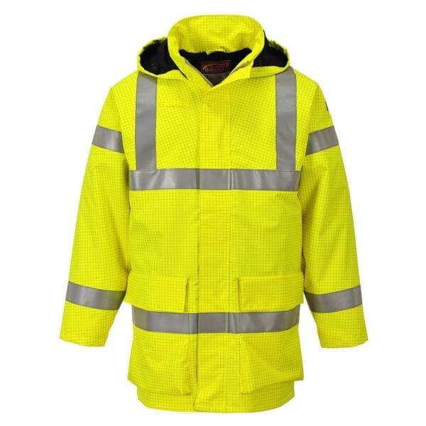 Portwest Bizflame Rain Hi-Vis Multi Lite Jacket S774 - Image 2