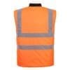 Portwest Hi Vis Reversiable Bodywarmer S469 - Image 2
