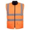 Portwest Hi Vis Reversiable Bodywarmer S469