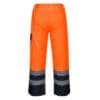 Portwest Hi Vis Contrast Lined Traffic Trousers S686 - Image 5