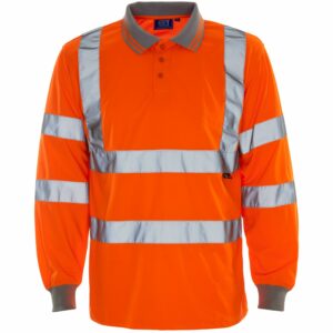 Hi Vis Polo Shirt With Embroidery & Printing Enfield Cheshunt