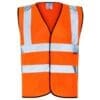 Hi Vis Waistcoat HVW100 Pack Of 12 - Image 2