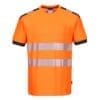 Portwest Hi-Vis Cotton Comfort Shorts Sleeve T-Shirt T181 - Image 3