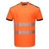 Portwest Hi-Vis Cotton Comfort Shorts Sleeve T-Shirt T181