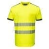 Portwest Hi-Vis Cotton Comfort Shorts Sleeve T-Shirt T181 - Image 5