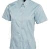 Uneek Ladies Oxford Short Sleeve Shirt UC704 - Image 2