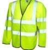 Hi-Vis Long Sleeve Safety Waistcoat UC802