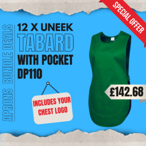 Uneek Ladies Tabard With Pocket Bundle Pack Of 12