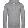 B&C King Zipped Hoodie WU03K - Image 5