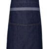 Premier Domain Contrast Denim Waist Apron PR128 - Image 2