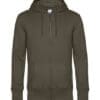 B&C King Zipped Hoodie WU03K - Image 4
