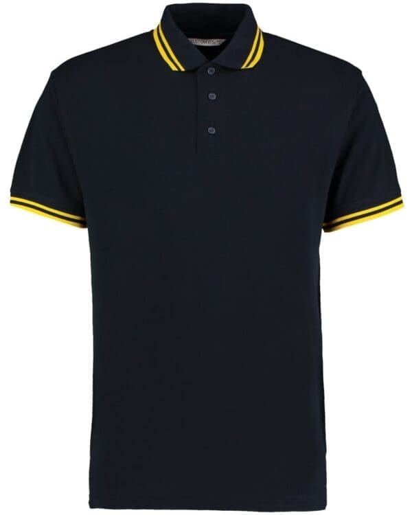 Kustom Kit Tipped Polo Shirt KK409 - Image 3