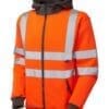 Leo Saunton Hi-Vis Full Zip Hoody