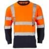 Supertouch Hi Vis Two Tone Sweatshirt