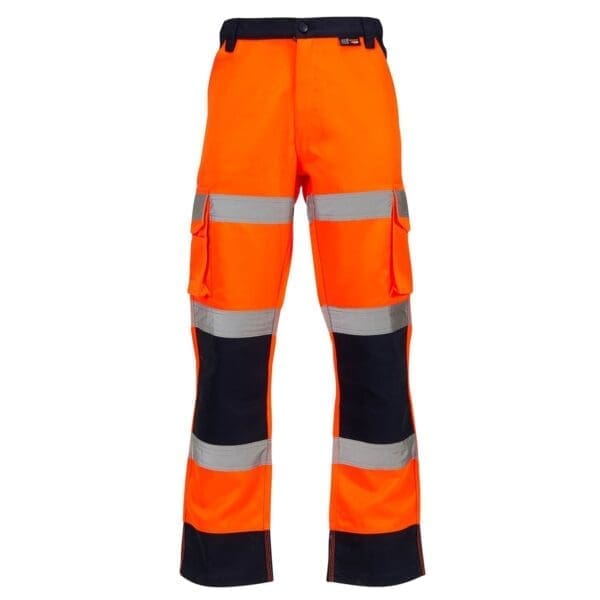 Supertouch Hi-Vis Two Tone Combat Trouser - Image 2