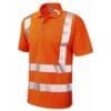 Leo Broadsands Hi-Vis Class 2 Coolviz Ultra Workwear Polo Shirt