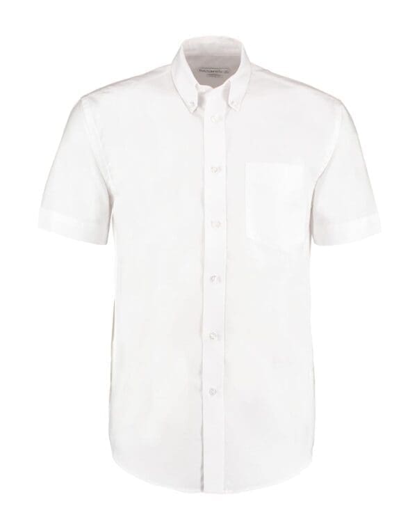 Kustom Kit Mens Short Sleeve Oxford Shirt KK350 - Image 4