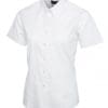 Uneek Ladies Oxford Short Sleeve Shirt UC704 - Image 7