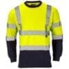 Supertouch Hi Vis Two Tone Sweatshirt - Image 2
