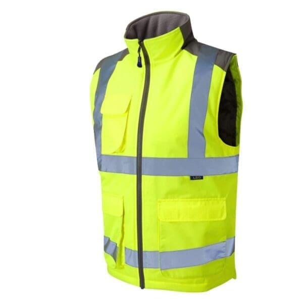 Leo Torrington Hi-Vis Bodywarmer - Image 2