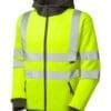Leo Saunton Hi-Vis Full Zip Hoody - Image 2
