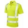 Leo Broadsands Hi-Vis Class 2 Coolviz Ultra Workwear Polo Shirt - Image 2