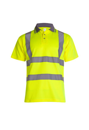 Uneek - Hi Vis Polo Shirt Image To Suit You Enfield Cheshunt