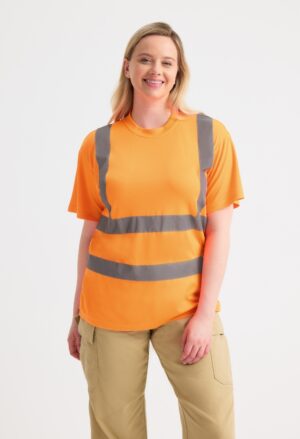 Uneek Hi Vis Tshirt - Workwear With Embroidery & Printing Enfield Cheshunt