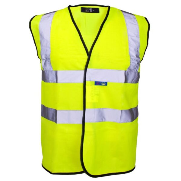 Hi Vis Waistcoats - Supertouch Hi Vis Waistcoats Workwear Boots Image To Suit You With Embroidery & Printing Enfield Cheshunt