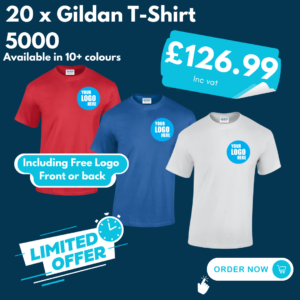 Gildan Heavy Cotton T-Shirt 5000 Itsy Deal x 20