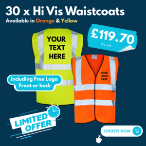 Hi Vis Waistcoat Itsy Deal X 30